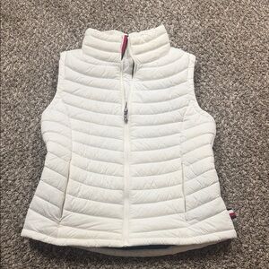 Tommy Hilfiger Cream Quilted Vest